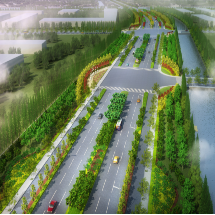 沙河東路、西路新建工程